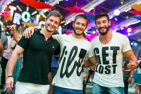 Yan Cunha, Marc Cunha e Decio Afonso Yan Cunha, Marc Cunha e Decio Afonso