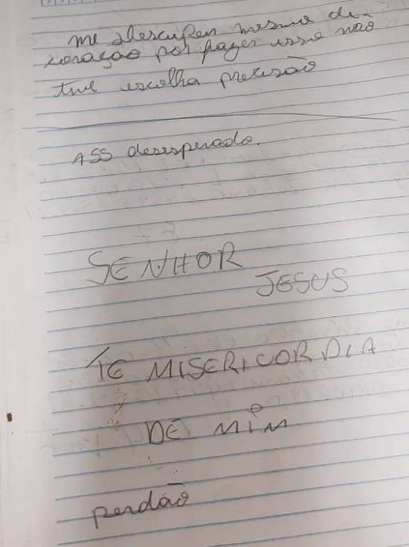 Ladrão furta escola e deixa bilhete pedindo desculpas pelo crime em SP