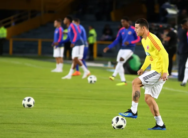 James Rodríguez não está confirmado para estreia da Colômbia na Copa