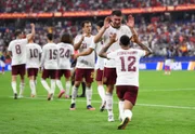 Pedro Porro marcou o segundo da Espanha contra a Fran&ccedil;a
