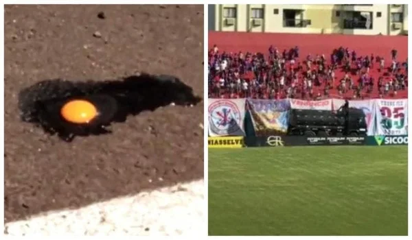 Onda de calor em SC teve ovo frito no asfalto, "banho" em torcida e outras curiosidades