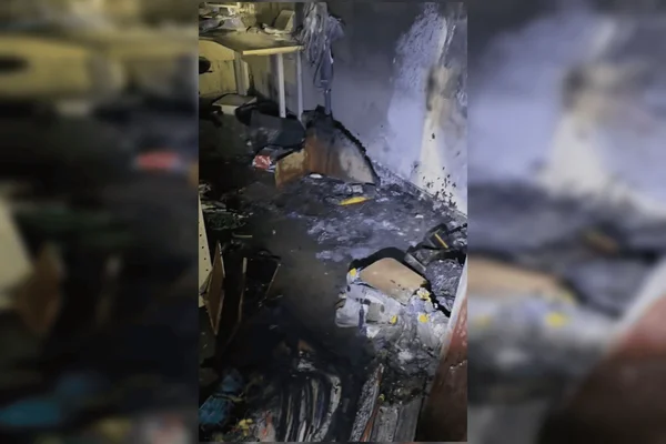 Veja como ficou a sala atingida por incêndio em escola pública do DF