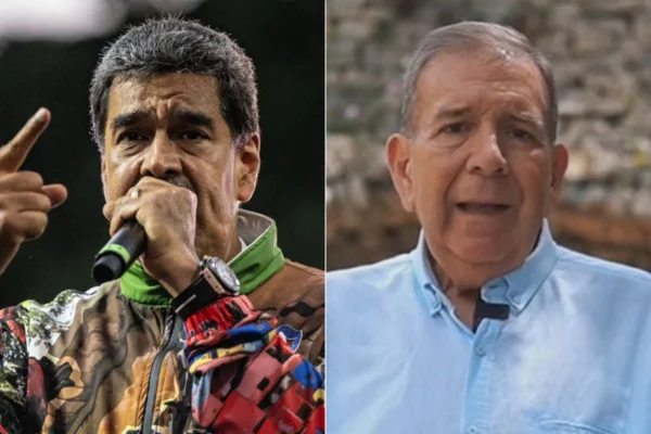 Nicolás Maduro e Edmundo Gonzalez -- Metrópoles