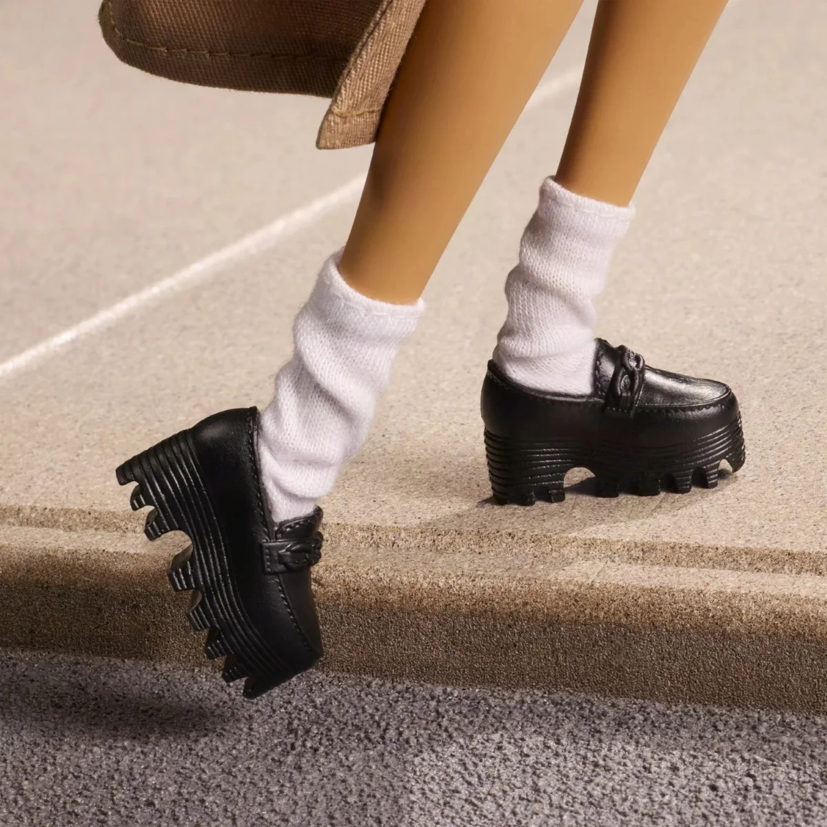 Sapato Oxford com meia alta Sapato Oxford com meia alta