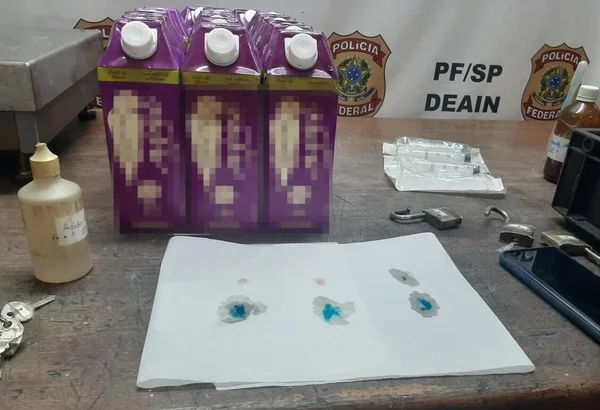 PF faz ação contra PCC por envio de cocaína em açaí para a Europa