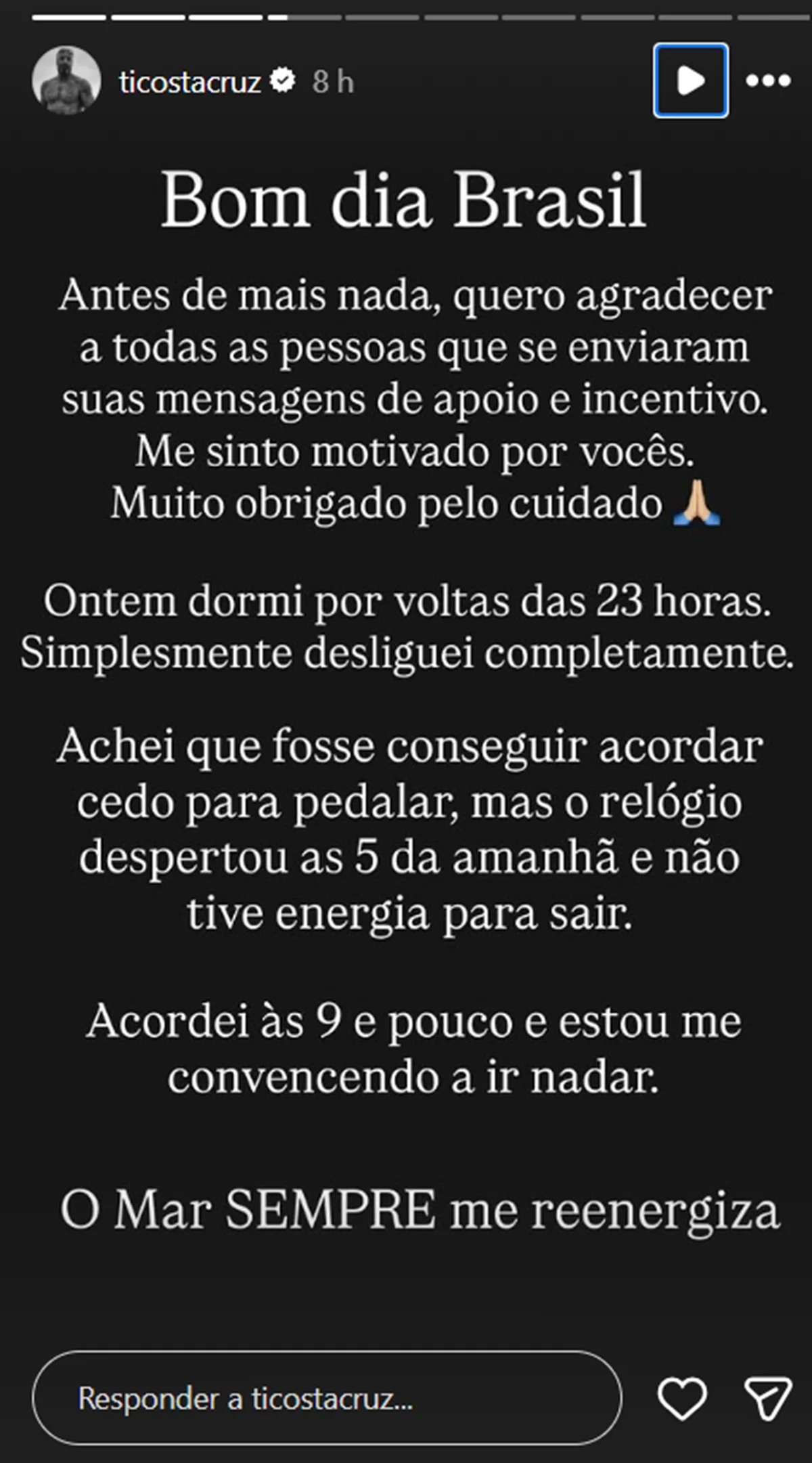Tico Santa Cruz desabafa sobre luta contra a ansiedade e manda recado - imagem 2 Tico Santa Cruz desabafa sobre luta contra a ansiedade e manda recado - imagem 2