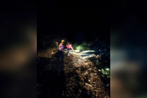 Bombeiros atenderam aos pedidos de ajuda em Boa Esperança