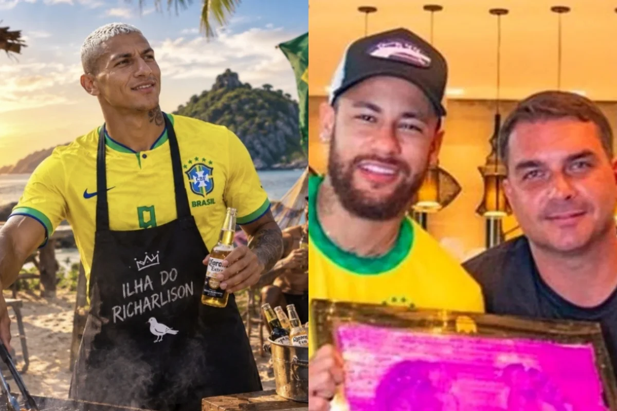 Richarlison ironiza fuga de Flávio e Neymar, apoiador do candidato do PL, dá resposta afiada Richarlison ironiza fuga de Flávio e Neymar, apoiador do candidato do PL, dá resposta afiada