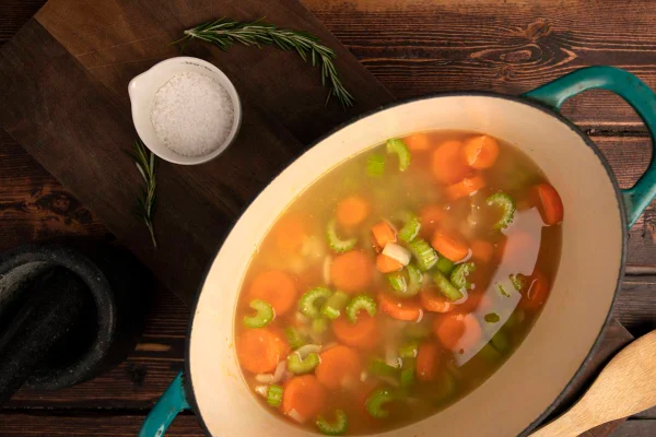 sopa de aipo cenoura