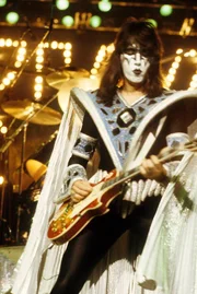 UNITED STATES - JULY 01: MADISON SQUARE GARDEN Photo of KISS and Ace FREHLEY, Ace Frehley performing on stage (Photo by Richard E. Aaron/Redferns) UNITED STATES - JULY 01: MADISON SQUARE GARDEN Photo of KISS and Ace FREHLEY, Ace Frehley performing on stage (Photo by Richard E. Aaron/Redferns)
