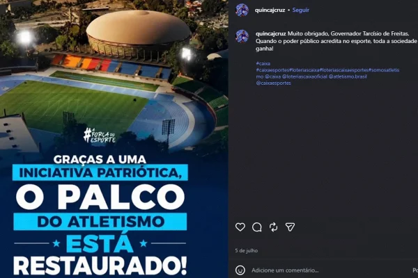 Caixa paga por posts promovendo Flávio, Bolsonaro e Tarcísio - destaque galeria