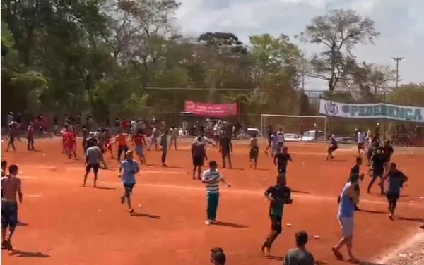 goias briga jogo amador