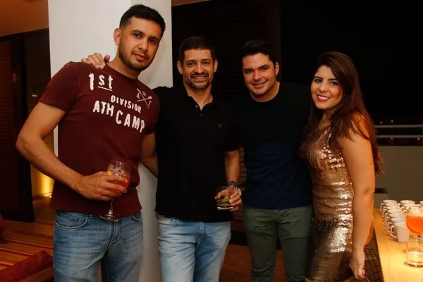 Marcelo Freitas, Jales Arantes, Daniel Porto e Aline Evangelista Marcelo Freitas, Jales Arantes, Daniel Porto e Aline Evangelista