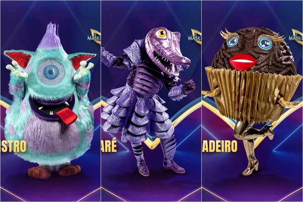 Brigadeiro, Monstro e Jacaré: veja novas fantasias do Masked Singer