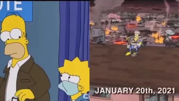 Previsão de Simpsons para eleições dos EUA