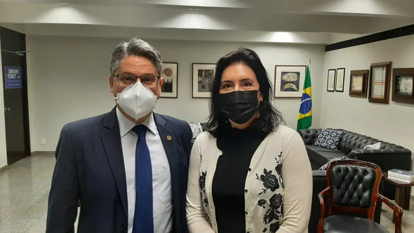 Alessandro Vieira e Simone Tebet