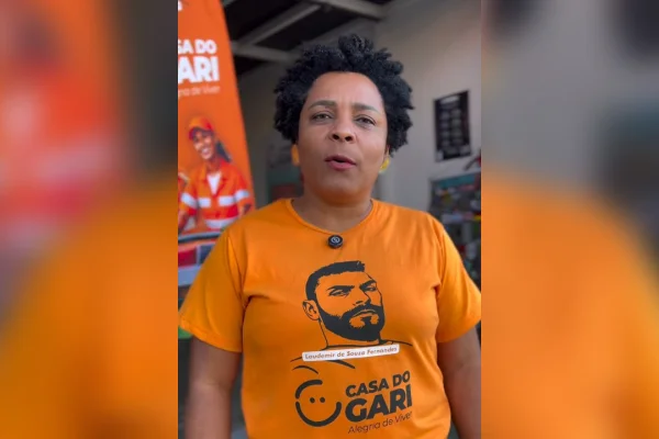 Viúva do gari Laudemir entra na disputa por vaga na Câmara dos Deputados