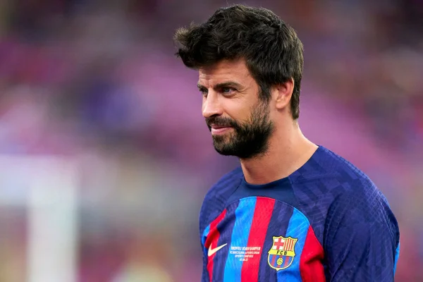 Gerard Piqué em campo