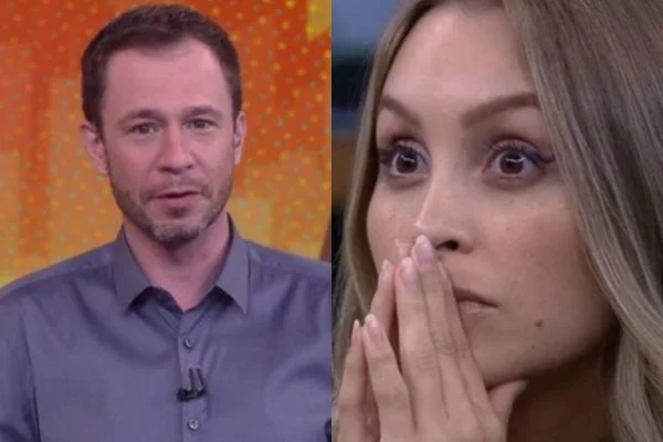 Tiago Leifert desmascara Carla Diaz ao vivo e deixa sister sem graça