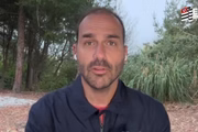 Eduardo Bolsonaro grava novo vídeo pedindo punição dos EUA a Moraes