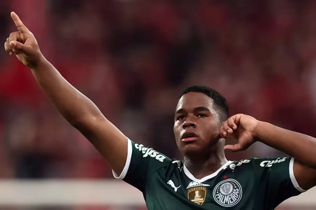 Endrick no Palmeiras Endrick no Palmeiras