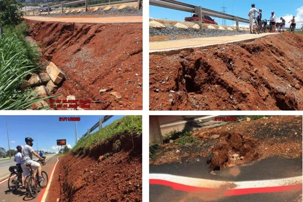 MDFT pede reparos em Trevo de Triagem Norte