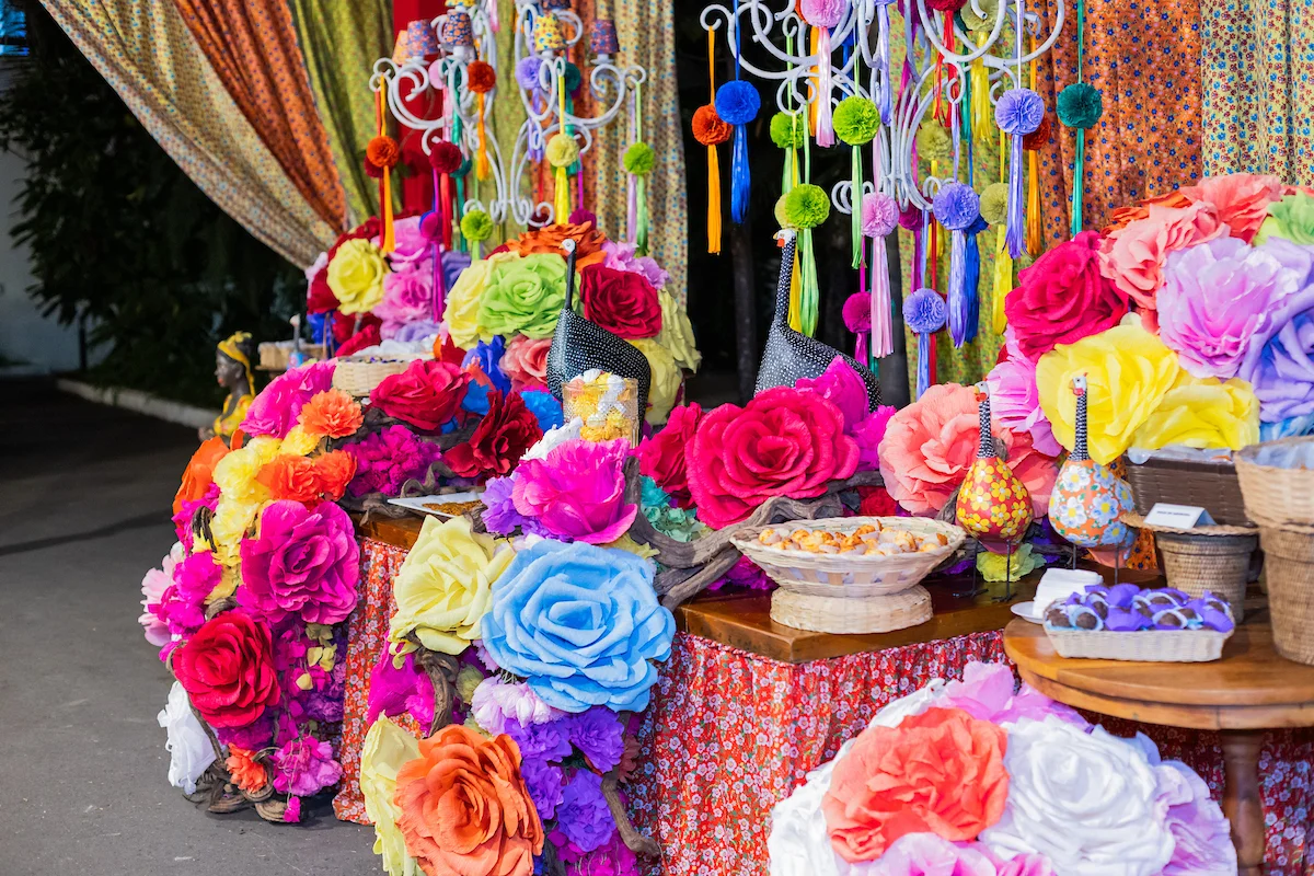 Flores e fitas Flores e fitas