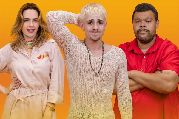 Ana Paula Renault, Juliano Floss e Babu Santana