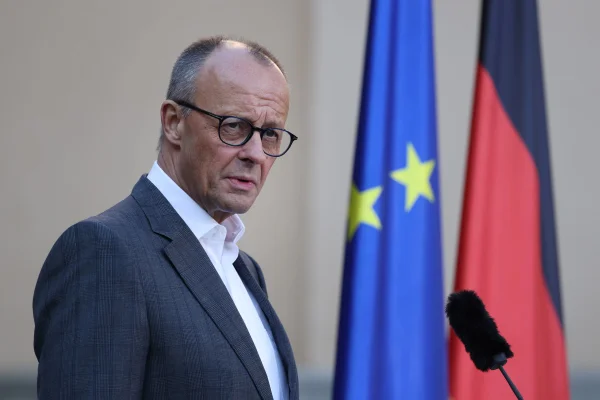 O chanceler federal da Alemanha Friedrich Merz