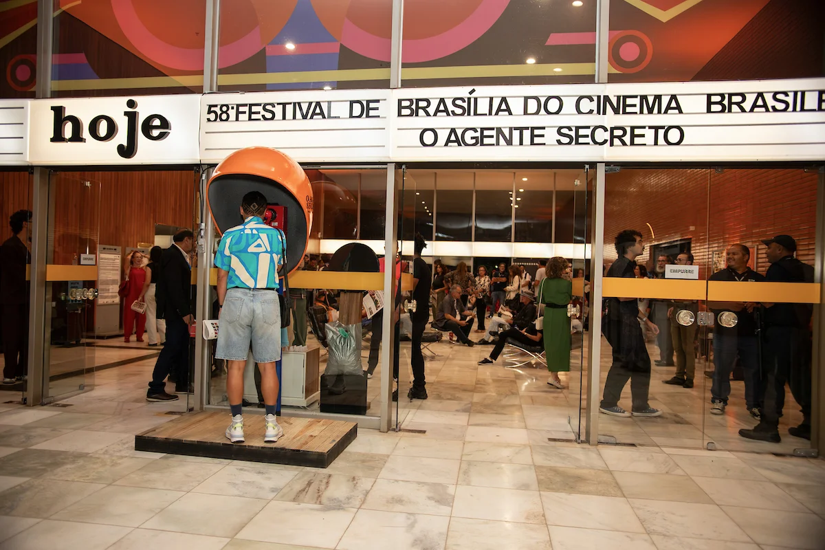 Entrada do Cine Brasília Entrada do Cine Brasília