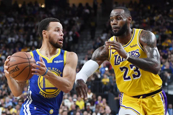 Stephen Curry e LeBron James
