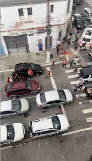 Arrastão na Cracolândia em SP Arrastão na Cracolândia em SP