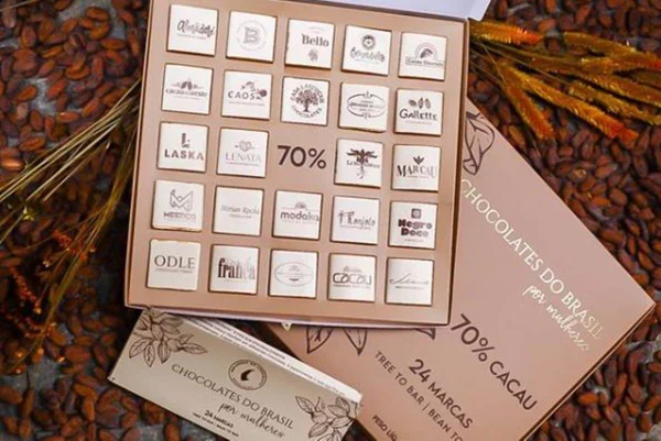Caixa de Chocolates do Brasil por mulheres