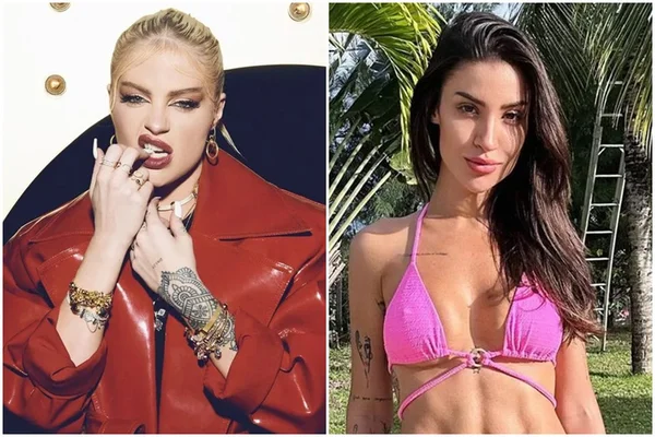 Luísa Sonza surpreende público e beija Bianca Andrade em show