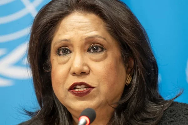 Imagem colorida de Pramila Patten, representante especial do secretário-geral sobre Violência Sexual em Conflitos - Metrópoles