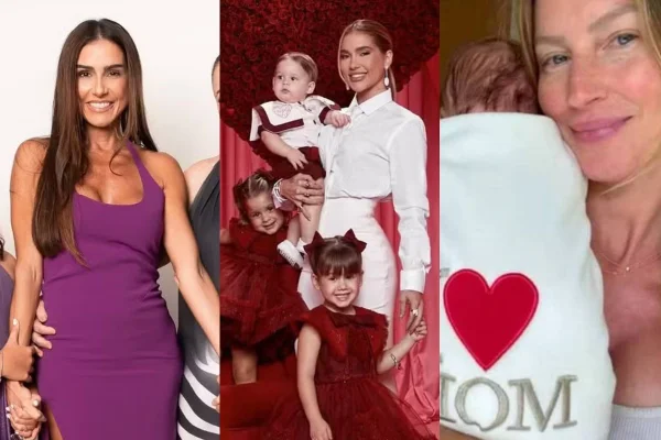 Famosos celebram o Dia das Mães com homenagens nas redes. Confira