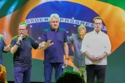 Gilberto Kassab e Ronado Caiado