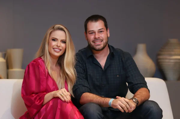 Larissa Dias e Fernando Pauro