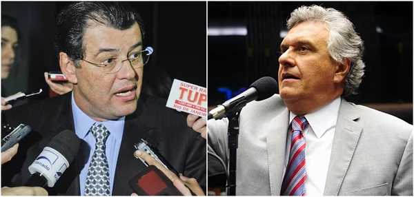 Sob gritos de safado e bandido, Caiado chama Eduardo Braga para briga