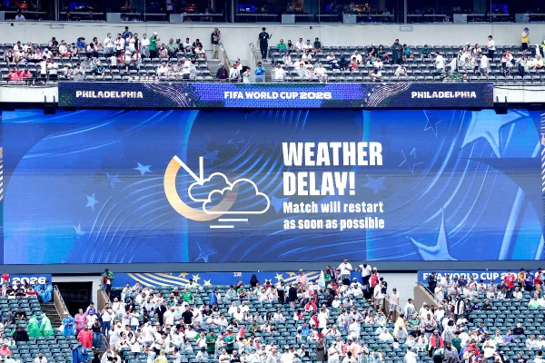 Weather delay: entenda o protocolo que paralisa partidas da Copa