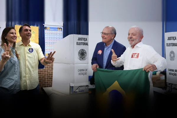 Flavio Bolsonaro e Lula