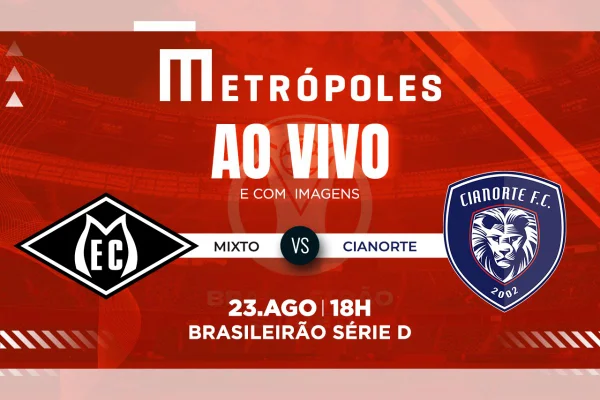 Série D: veja ao vivo e com imagens Mixto-MT x Cianorte-PR