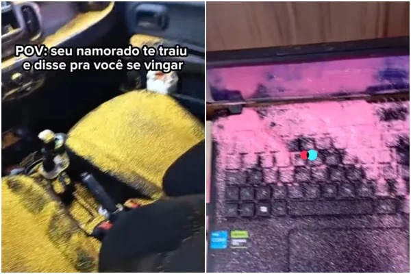 Jovem se vinga do ex-namorado e joga glitter em sua casa - Metrópoles