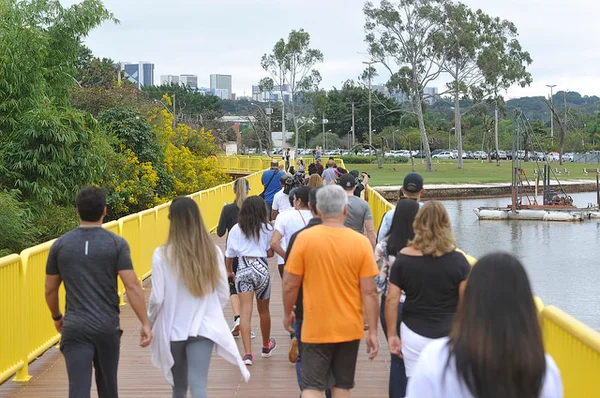 Decks que ligam parque Asa Delta, Península e Pontão são inaugurados