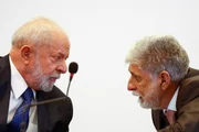 Lula e Celso Amorim