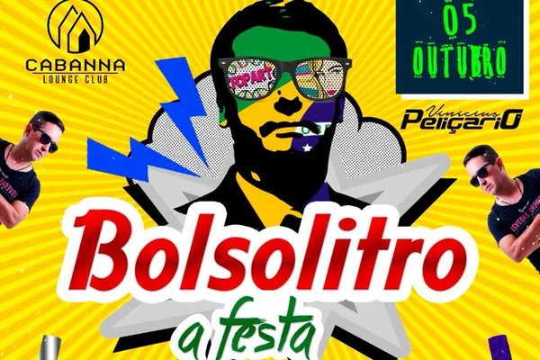 “Bolsolitro”: festa open bar em apoio a Bolsonaro é barrada