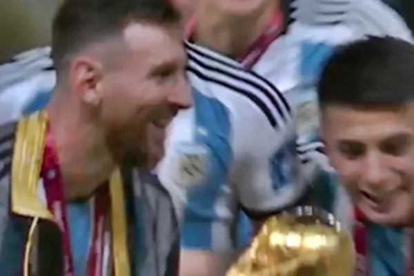 Lionel Messi na final da Copa do Mundo 2022