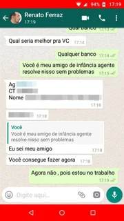 A justificativa seria que o limite de transferência diária teria sido atingido A justificativa seria que o limite de transferência diária teria sido atingido
