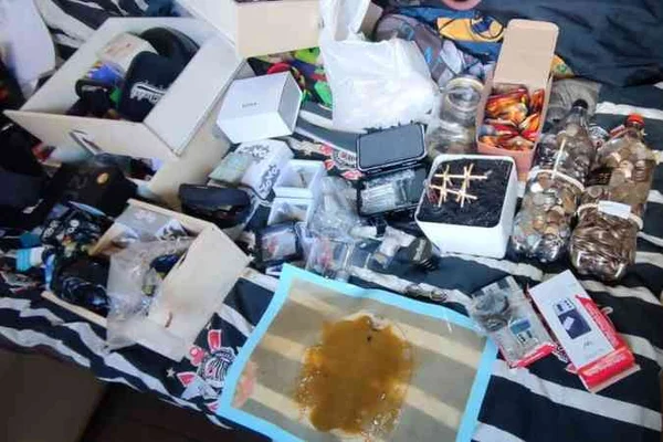 apreensão de drogas