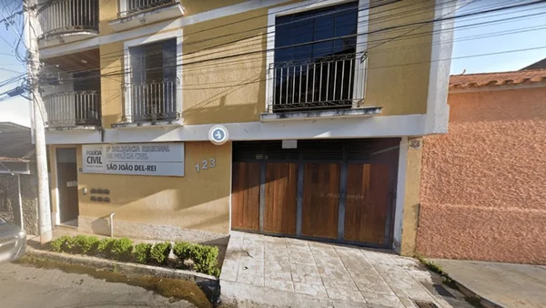 Fachada da delegacia da Polícia Civil de São João Del Rei (MG) - Metrópoles